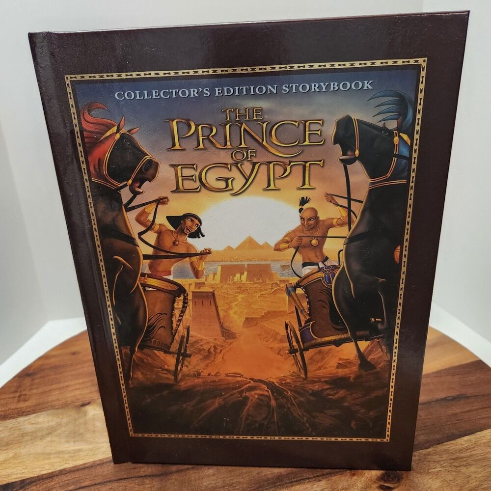 The Prince of Egypt Collectors Edition Storybook 1998 Dreamworks